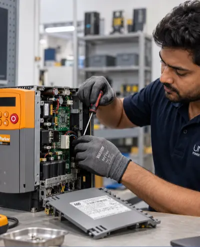 Industrial servo motors diagnostic repair