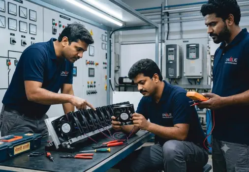 Motor rotor and precision mechanical servicing