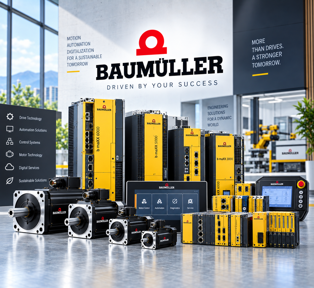 Baumüller Drive Repair Services by Unique Power Technologies