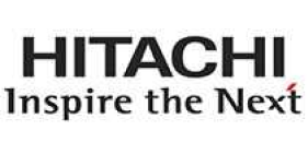 Hitachi industrial automation drive repair brand logo