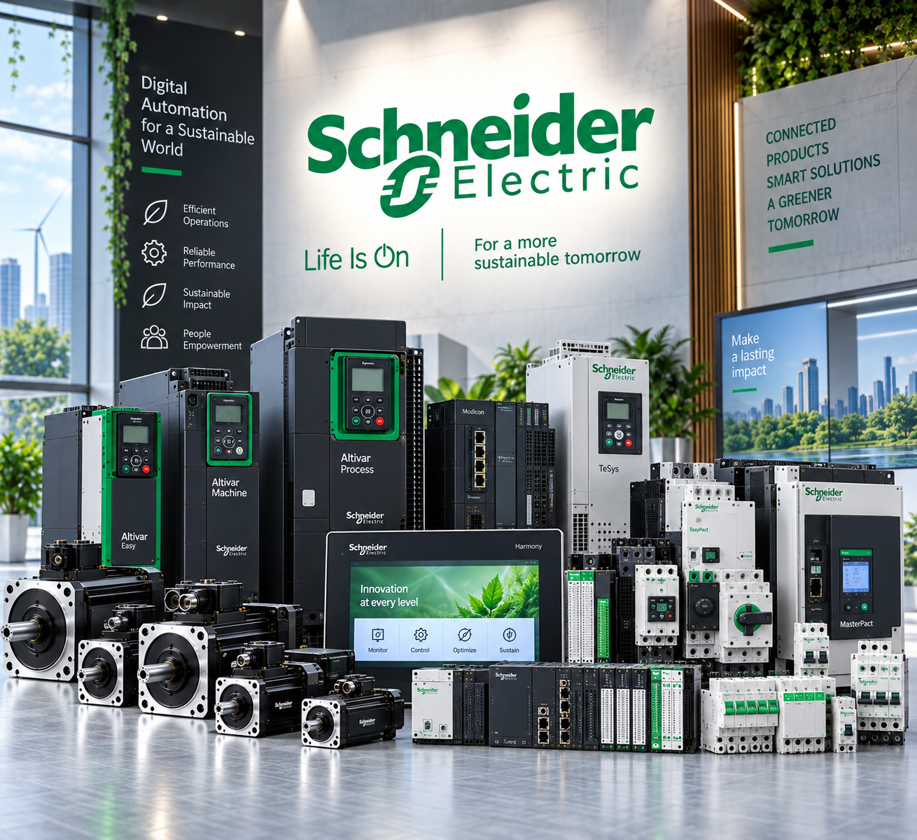 Schneider Electric Drive Repair Services by Unique Power Technologies