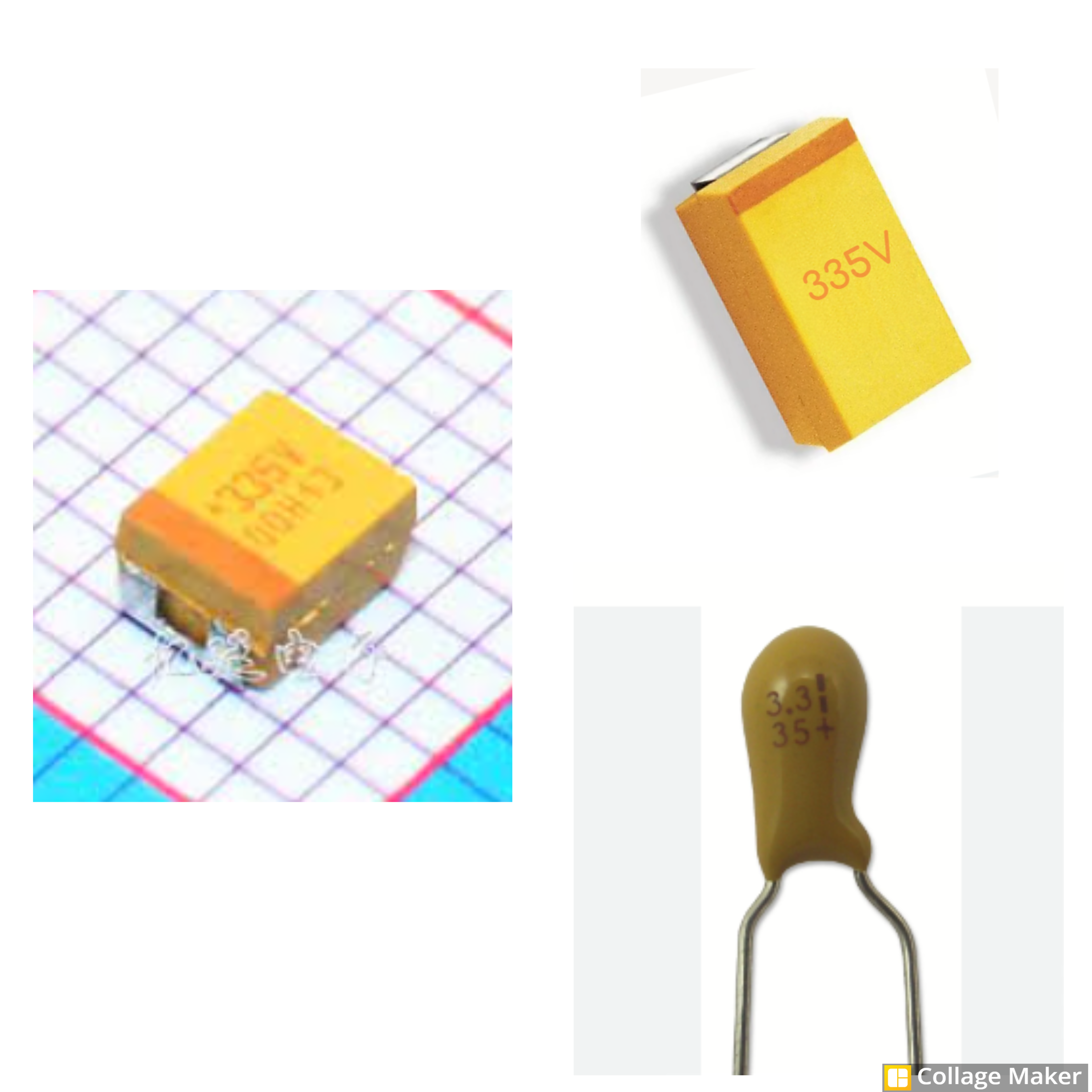 335V (SIZE:3528/6032), 3.3uF 35V