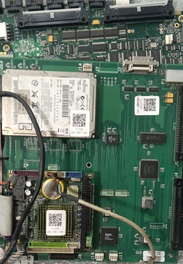 LCD Video/Floppy Interface.