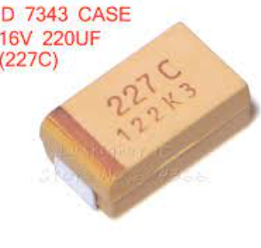 227C (SIZE:6032) , 220uF 16V