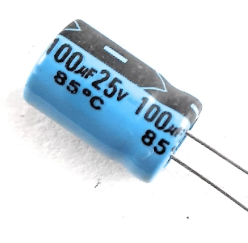 100µF 25V