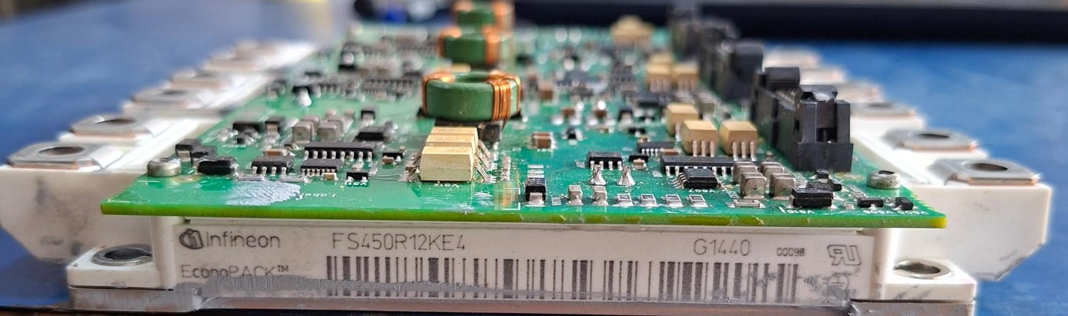 FS450R12KE4 IGBT WITH CARD