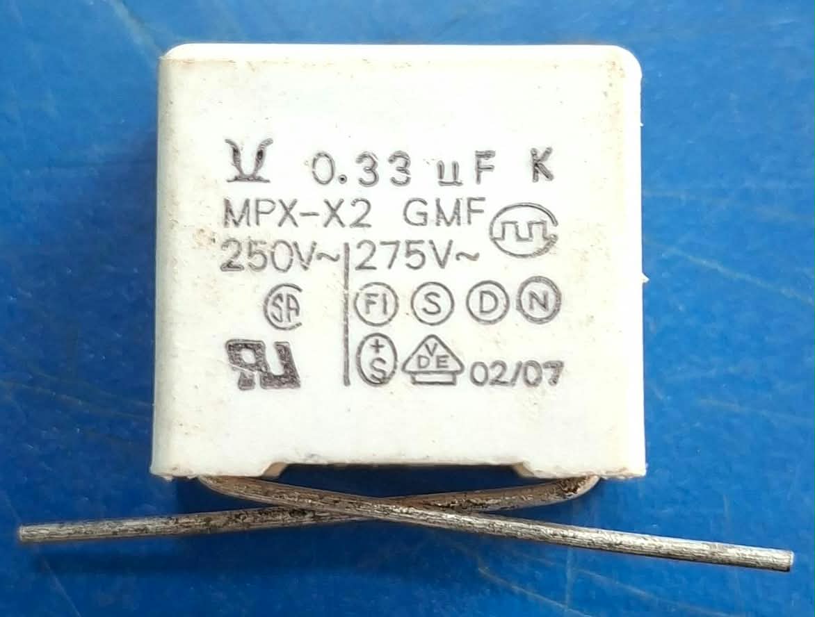 0.33uF K 250V-275V