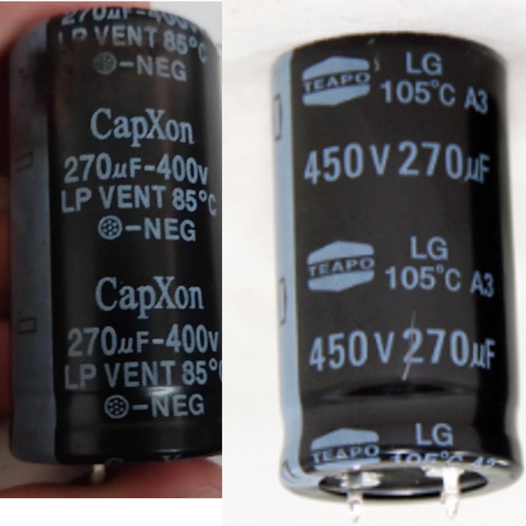 270µF 400/450V